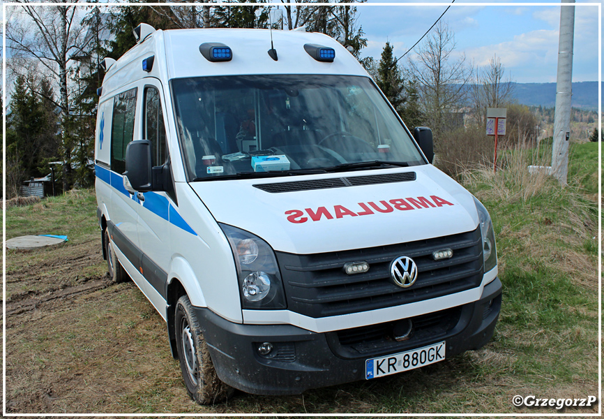 Ambulans Volkswagen Crafter/WAS - OPP Kraków