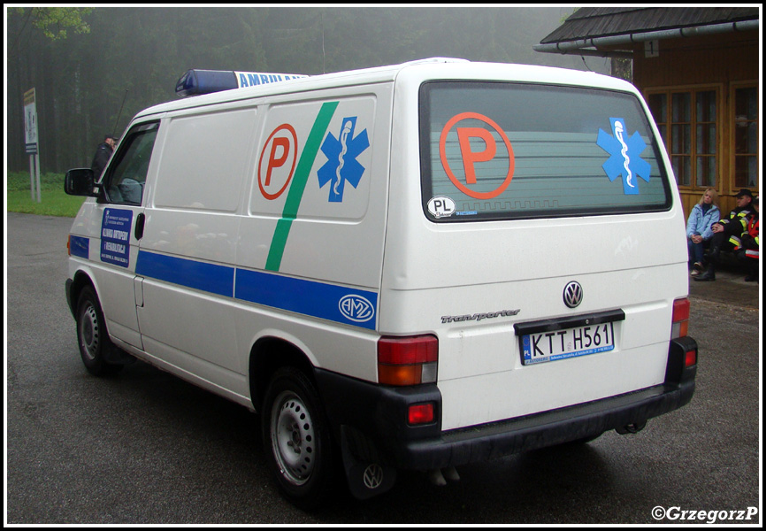 P - Volkswagen Transporter T4/AMZ - Klinika Ortopedii i Rehabilitacji CMUJ, Zakopane