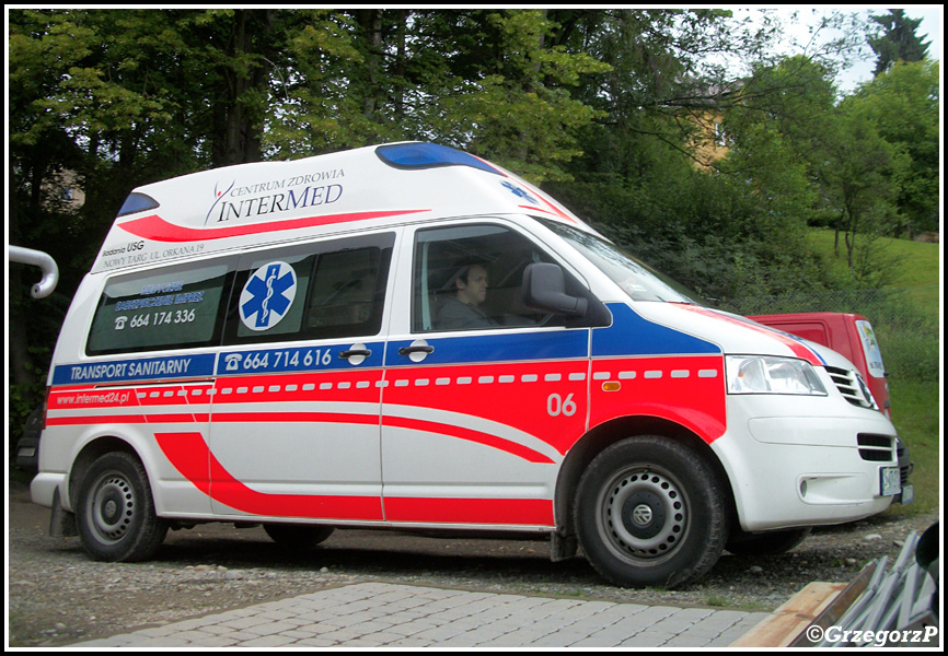 06 - Volkswagen Transporter T5/Ambulanzmobile - InterMed Nowy Targ