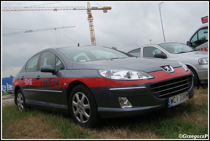 410[M]90 - SLOp Peugeot 607 - KP PSP Ciechanów