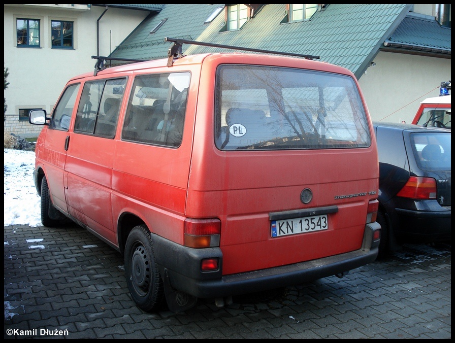 KN 13543 - Volkswagen Transporter T4 - KM PSP Nowy Sącz