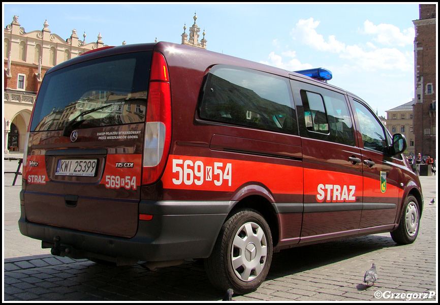 569[K]54 - SLBus Mercedes Vito 115 CDI - OSP Gdów*