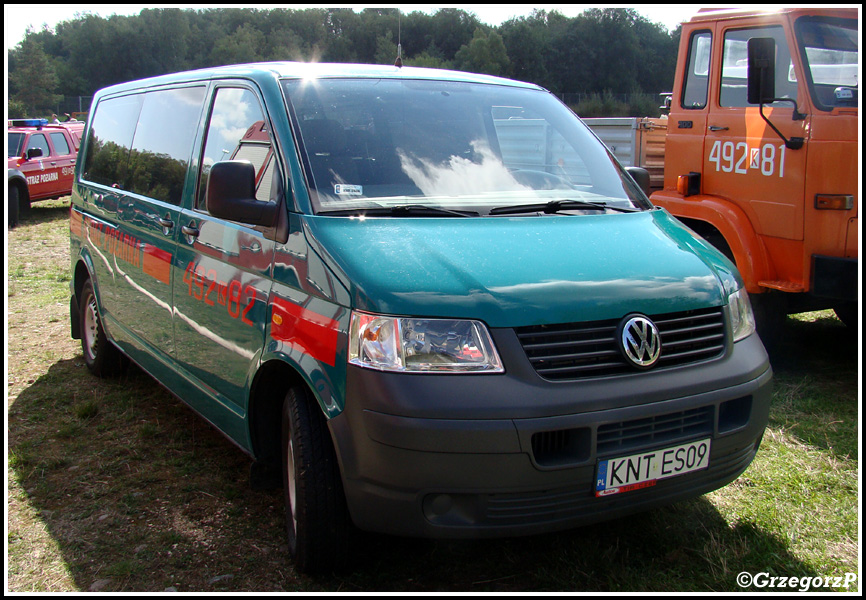 492[K]82 - SLKw Volkswagen Transporter T5 - JRG Rabka-Zdrój