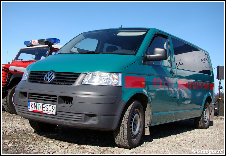 490[K]81 - SLKw Volkswagen Transporter T5 - KP PSP Nowy Targ*