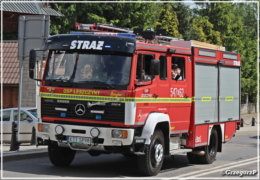 547[K]62 - GBA 2,5/16 Mercedes Benz 1124/Ziegler - OSP Leszczyny