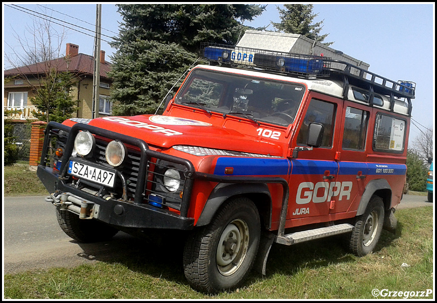 102 - Land Rover Defender 110 - Grupa Jurajska GOPR