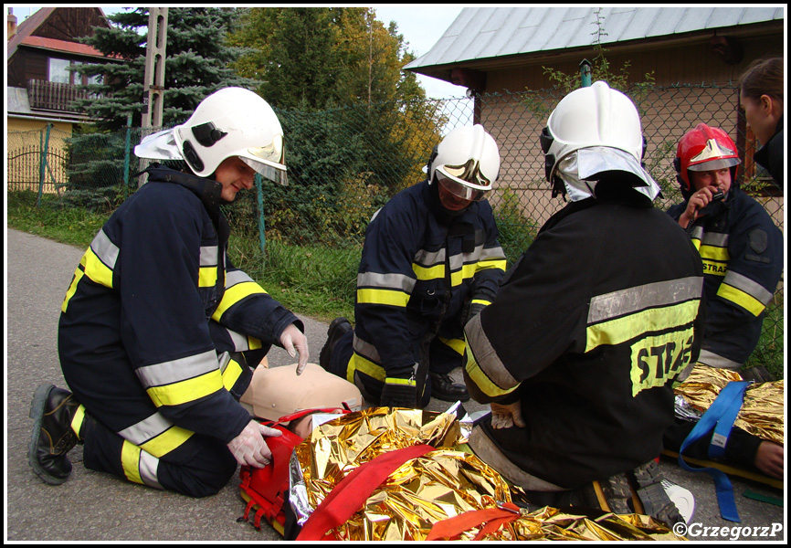 4.10.2012 - Kościelisko, Zespoł Szkół - Manewry gminne