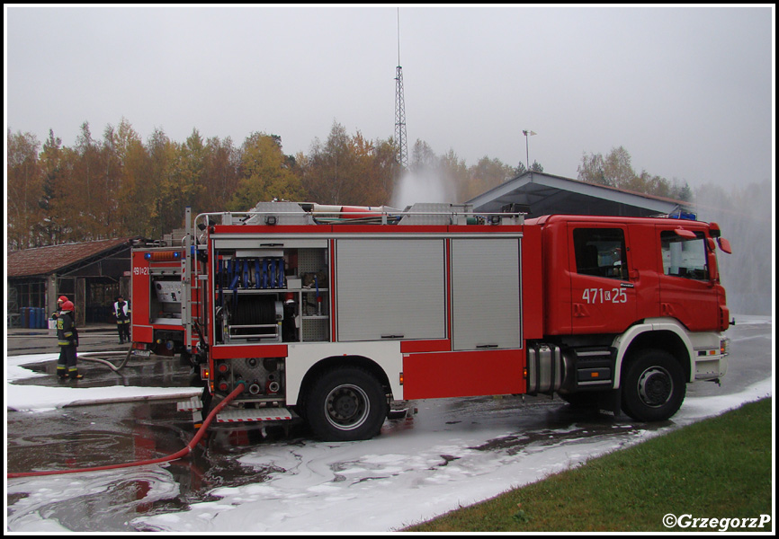 23.10.2012 - Nowy Targ, ul. Składowa - Wojewódzkie manewry w zakładzie GASPOL