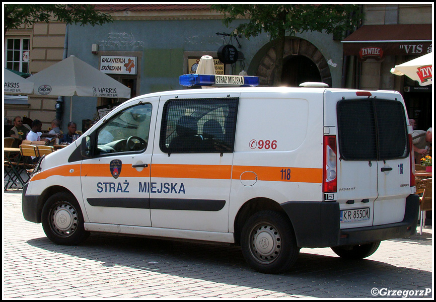 118 - Peugeot Expert - Straż Miejska Kraków
