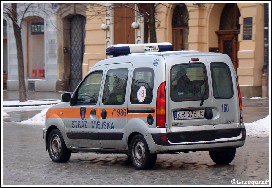 160 - Renault Kangoo - Straż Miejska Kraków
