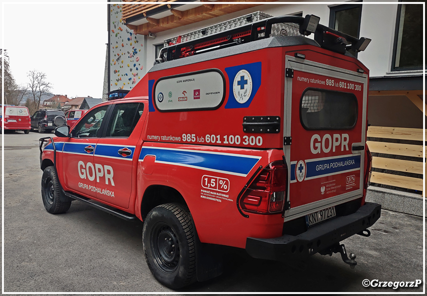 Ambulans Toyota Hilux/Team Concept - Grupa Podhalańska GOPR