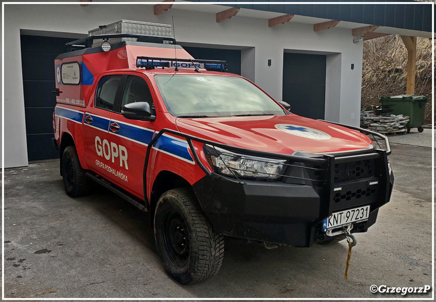 Ambulans Toyota Hilux/Team Concept - Grupa Podhalańska GOPR