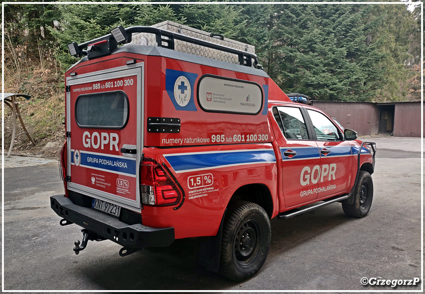 Ambulans Toyota Hilux/Team Concept - Grupa PodhalaÅ„ska GOPR