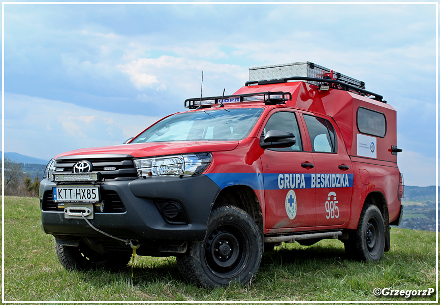 Ambulans Toyota Hilux/Team Concept - Grupa Beskidzka GOPR