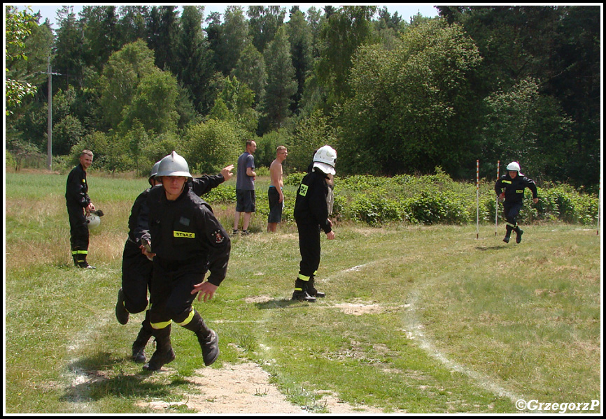 6.07.2014 - Harklowa - Gminne zawody sportowo- pożarnicze