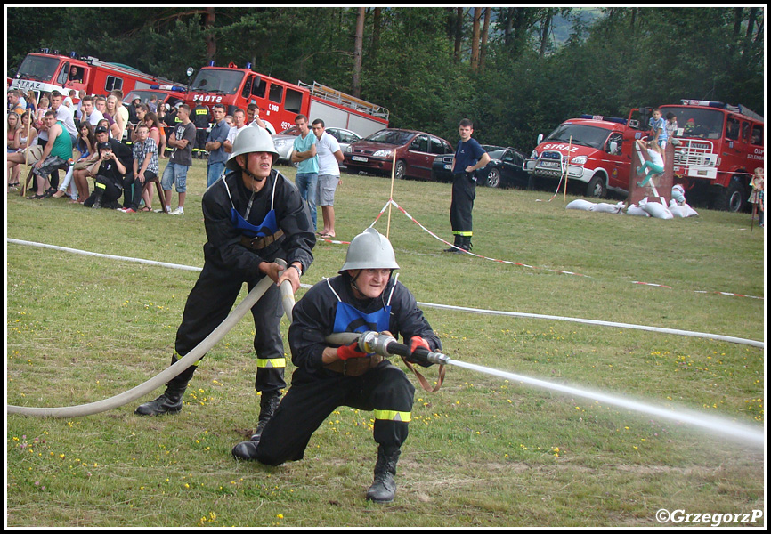 6.07.2014 - Harklowa - Gminne zawody sportowo- pożarnicze