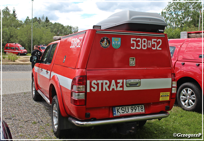 538[K]52 - GLBM 0,4/0,5 Ford Ranger/Strażak Sam - OSP Maków Podhalański Dolny