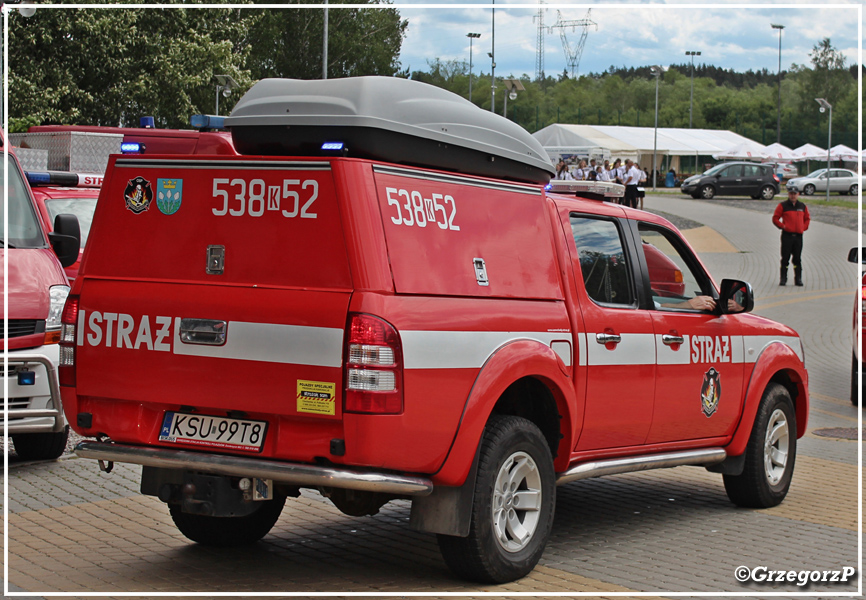 538[K]52 - GLBM 0,4/0,5 Ford Ranger/Strażak Sam - OSP Maków Podhalański Dolny