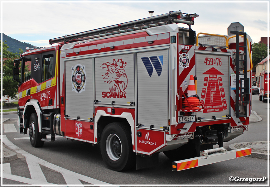 459[K]76 - GBA 3/27 Scania P360/Wawrzaszek - OSP Szyk