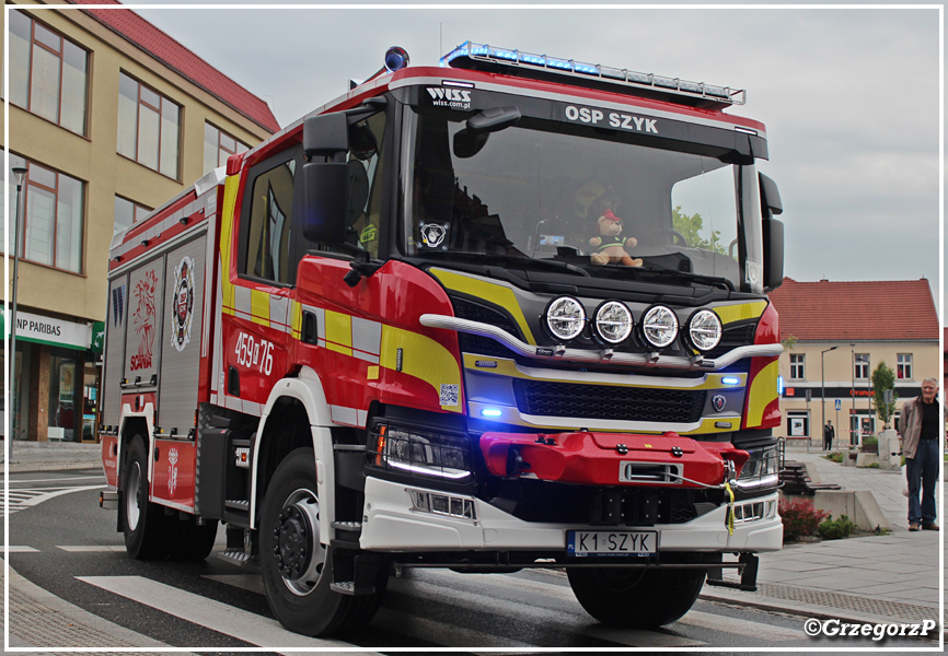 459[K]76 - GBA 3/27 Scania P360/Wawrzaszek - OSP Szyk