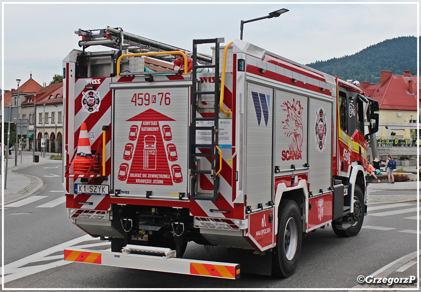 459[K]76 - GBA 3/27 Scania P360/Wawrzaszek - OSP Szyk