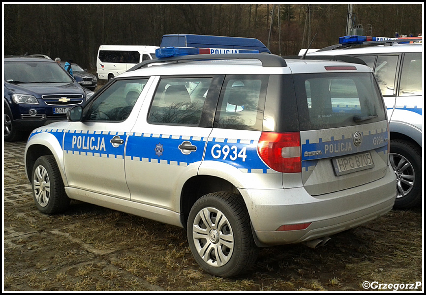 G934 - Škoda Yeti - KPP Nowy Targ