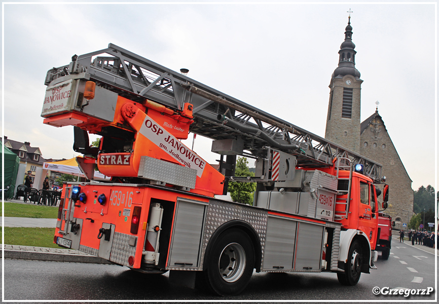 459[K]16 - SD 30 Mercedes Benz 1422 F/Metz - OSP Janowice