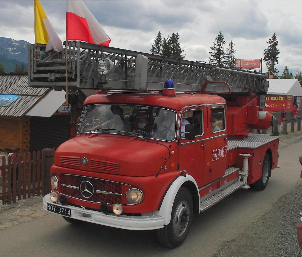 549[K]65 - SD 30 Mercedes Benz 322/Metz - OSP BiaÅ‚ka TatrzaÅ„ska*