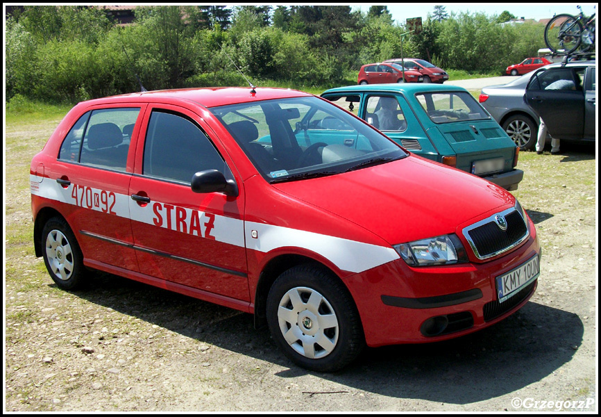 470[K]92 - SLOp Škoda Fabia - KP PSP Myślenice
