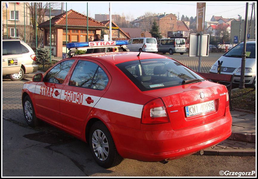 560[K]90 - SLOp Škoda Octavia MPI - KP PSP Wieliczka
