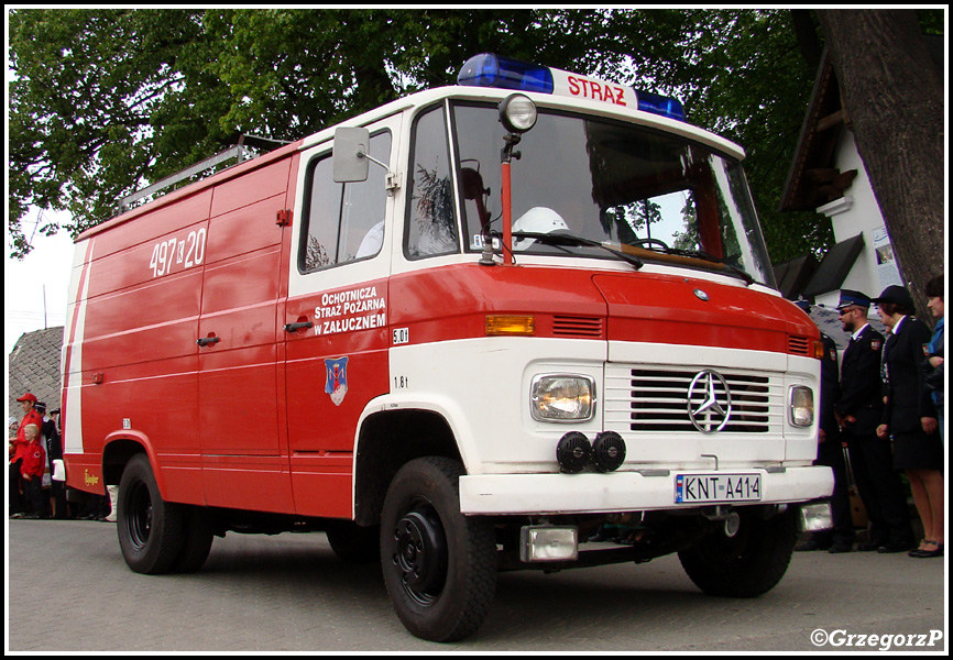 497[K]20 - GLM Mercedes Benz 409/Ziegler - OSP Załuczne*