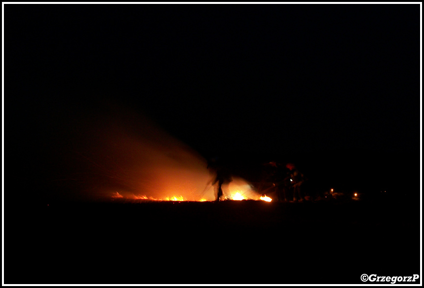 4.04.2010 - Rabka -  Pożar traw