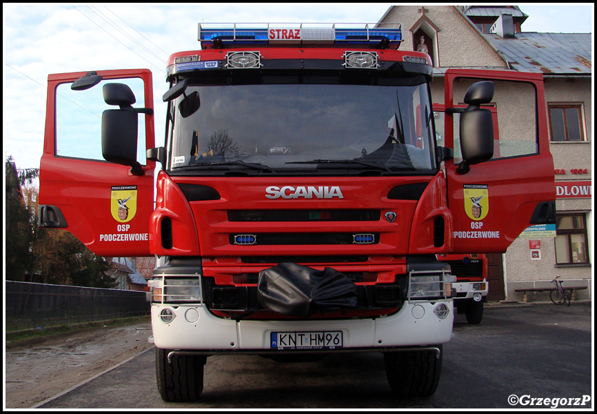 499[K]23 - GCBA 5/32 Scania P400/Wawrzaszek - OSP Podczerwone