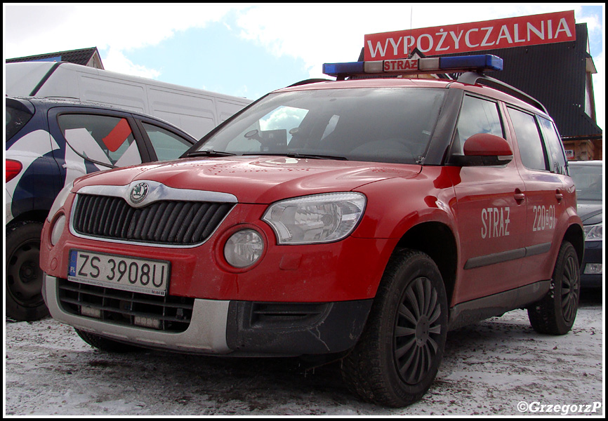 220[Z]91 - SLOp Škoda Yeti - KW PSP Szczecin