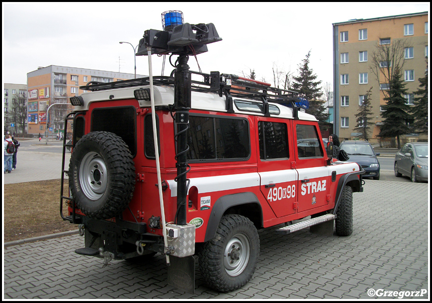 490[K]98 - SLDł Land Rover Defender 110 - KP PSP Nowy Targ*