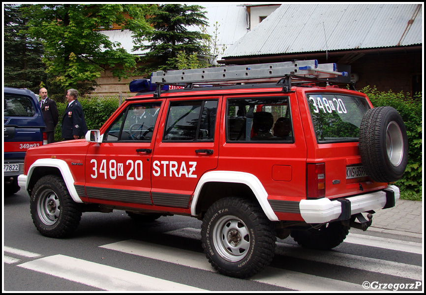 348[K]20 - SLRr Jeep Cheeroke - OSP Przysietnica*