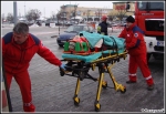 13.01.2013 - Kraków, parking M1 - Pokaz pierwszej pomocy przy wypadku komunikacyjnym