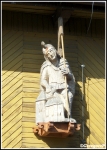 Figurka św. Floriana z budynku OSP Bukowina Tatrzańska