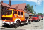 10.07.2010 - Nowy Targ, ul. Nadwodnia - Pożar zakładu kuśnierskiego