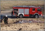 13.03.2014 - Skomielna Biała - Pożar suchej trawy