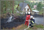 10.06.2014 - Zakopane, Do Małej Łąki - Pożar poszycia leśnego