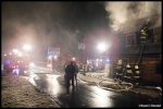 28.12.2011 - Zakopane, ul. Szymony - pożar poddasza