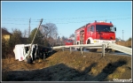 7.02.2011 - Rabka, ul. Sądecka - Wypadek ciężarówki