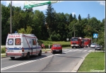 22.07.2013 - Rabka, ul. Jana Pawła II - Wypadek