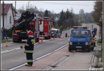 8.04.2014 - Skomielna Biała, DK 28 - Wypadek drogowy